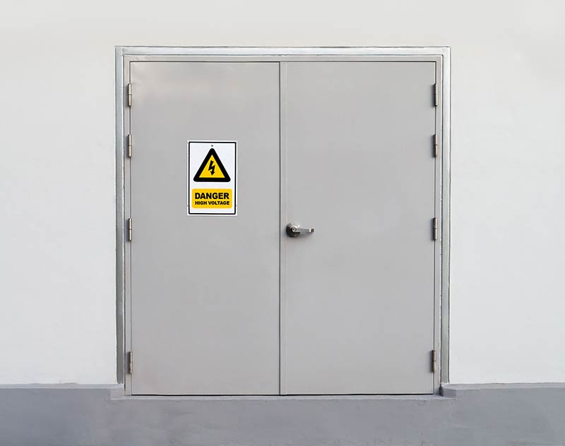 Personnel Double Door