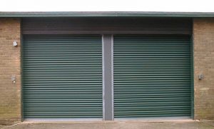 Green roller shutters