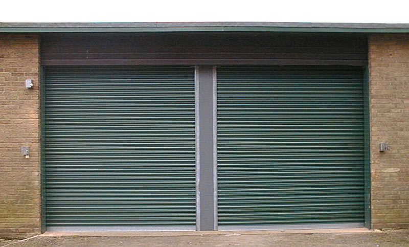 Green Roller Shutters