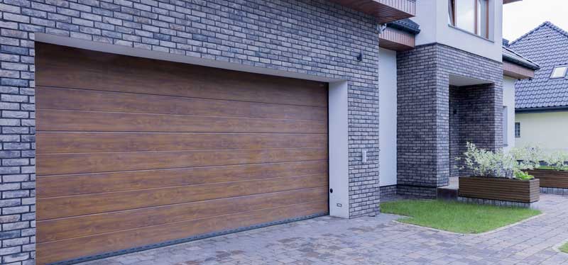Bespoke domestic garage door