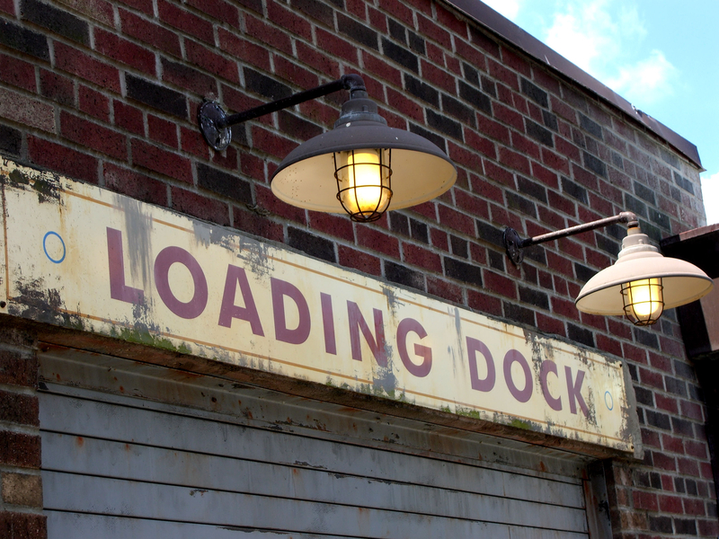 loading dock sign 