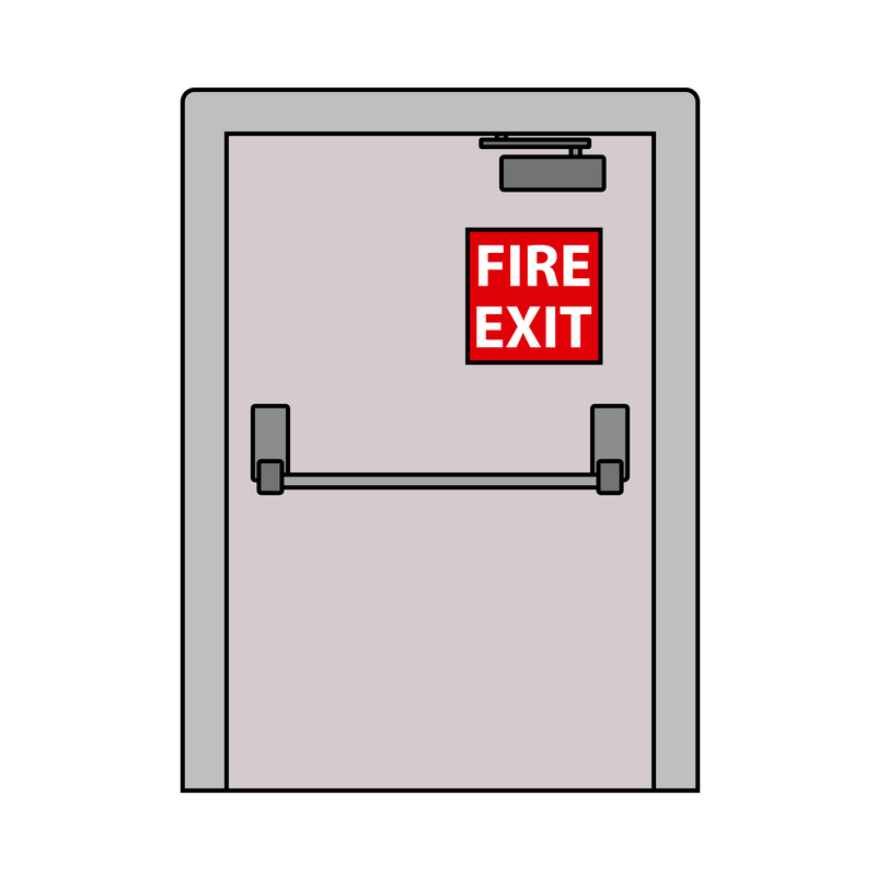 fire door exit